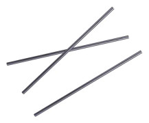 3 st Graphiteomrörare Rörstavar Graphiteomrörare för Smältning Gjutning