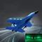 Ny Su-35 Rc Flygplan 2.4g Fjärrstyrd Jaktplan Epp Skumleksaker Barnpresent Blå En Storlek