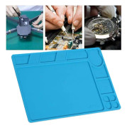 Magnetisk Isolering Silikon Arbetsmatta Värmebeständig Lödning Magnetisk Reparationsmatta