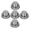 5 st Shakerlock Shakerkopp Enkel Rostfritt Stål 304 Silver