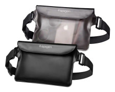 Spigen 2-PACK Universal Vattentät Midjeväska Svart