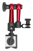 Magnetisk Verktygshållare Växlande Permanent Magnet 3 Leder 360 Graders Rotation Mini Magnetisk Bas för Urtavla Indikator WCZ 1B
