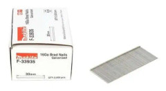 Brad spikar - MAKITA - F-33993 - 50 mm - Förpackning om 200 - 16GA galvaniserade