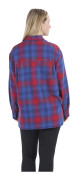 Marmot Fairfax Lightweight Relaxed Flannel Skjorta Med Långa ärmar Blå XL Kvinna