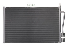 Kondensor, klimatanläggning - ford fiesta v, fiesta van v, fusion, mazda 2 - OE 1142771, 1146195, 1254203