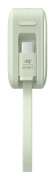 Anker Nano Powerbank - 10000 mAh med integrerad USB-C-kabel - Maximal effekt PD 30 W med 1 USB-C-port, 1 USB-A-port 135