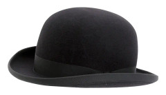 Horka Bowler Topphatt Svart 59 cm