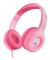 Trust Hörlurar Barn Volymbegränsning Kabel 3,5 mm Nouna Rosa
