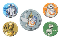 Star Wars Droids Badge Set (Pack of 5)