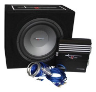 X3 BassPack 12 '' subwoofer med förstärkare och kabelsats