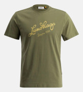 Lundhags Järpen Logo T-Shirt M Pine Green