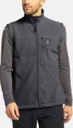Malung Pile Vest Men, Magnetite, S, Västar