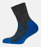 Spesial Jr, Charcoal Melange/Skydiver, 25-27, Vandringsstrumpor