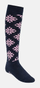 Rose Sock, Dark Blue, 36-37, Skidstrumpor