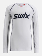 Racex Classic Long Sleeve Jr, Bright White/ Dark Navy, 164, Funktionsunderställ