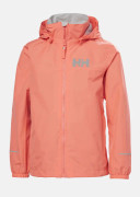 Jr Juell Rain Jacket, 284 Peach Echo, 10, Jackor