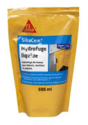Massvattenavvisande - SIKA - SikaCem Liquid Water Repellent - 500ml - Vit - Utomhusbruk