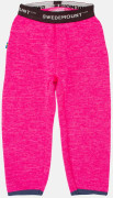 Reykjavik Fleece Pants 2.0 Jr, Fresh Pink Melange, 130, Vardagsbyxor