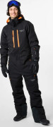 St. Anton Skisuit, Black/Orange, Xs, Skidoverall