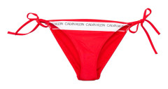 String Side Tie Bikini, Laras Lipstick, L, Bikinis