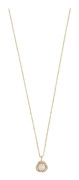 Snö of Sweden Mayfair Pearl Pendant Necklace Gold/White 45 cm