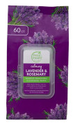 Petal Fresh Pure Lavender & Rosemary Makeup Removing Wipes 60stk