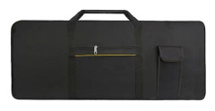 Bärbar 61 Tangenters Elektronisk Piano Keyboard Gig Bag Väska 600d Fodral - Perfekt