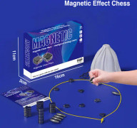 Magnetiskt Schackspel - Magnetiskt Brädspel - Roligt Magnetiskt Brädspel - Pusselstrategispel - Julgåva till BarnAA