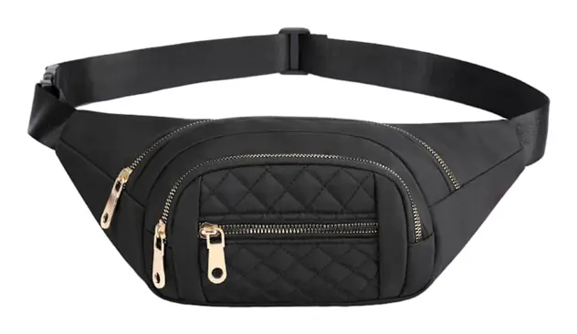 Allround messengerbag för utomhus, enkel löpning, avslappnad multifunktionell midjeväska