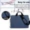 Oxford Cloth Laptop Briefcase för kvinnor och män, 360 skyddande laptopväska