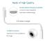 iPhone 3,5 mm Hörlursadapter Apple MFI-Certifierad Lightning till 3,5 mm Jack Dongle Hörlurstillbehör Aux Audio Kompatibel med iPhone 13 Pro Ma