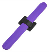 Magnetiskt Armband Hårgrepp Hållare Hårklämma Samlare Frisörtillbehör (Lila)