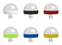 Mini USB RGB LED Disco-scenbelysning, Bärbar för Mobiltelefon