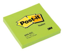 POST-IT 76X76 GREEN 6 PADS