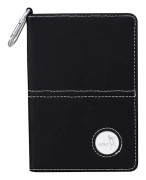 Deluxe PU Läder Golf Scorecard Hållare Läder och Yardage Bok-Gratis Skicka en Boll Mark och en Penna