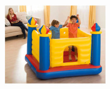 INTEX Kids Uppblåsbar hoppborg Jump-O-Lene slott PVC