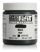 SoFlat Gyllene Akrylfärg 118 ml Svart S1