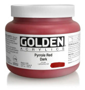 Akryl HB Guldfärg 946 ml Mörk Pyrolröd S8