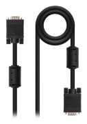 VGA Kabel NANOCABLE 10.15.01 Svart - 15 m