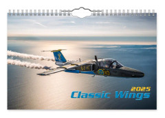 Väggkalender Classic Wings 2025 Gullers