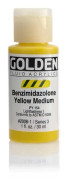 Akrylvätskor Guldfärg 30 ml Medium Benzimidazolon Gul S3