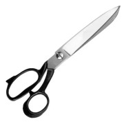 Sysax, professionell skräddarsax, tygsax, kläder, läder, jeans, ändring av rostfritt stål 20,5 cm