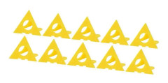 Garosa Mini Cone Paint Hållare 10st Mini Cone Paint Hållare Stativ Målare hälla färg Canvas Support