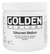 Golden Acrylic medium: Silk SCREEN medium 473ml
