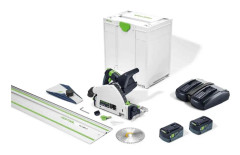 Batteridriven cirkelsåg Festool TSC 55 5,0 KEBI-Plus/XL-FS; 18 V; 2x5,0 Ah batt.