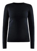 Craft Core Dry Active Comfort LS W Svart Medium Dam