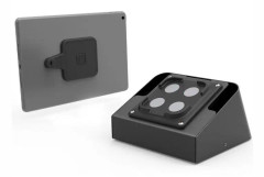 Compulocks Magnetix Tablet Capsule Stand with Magnetic Mount - Ställ - för surfplatta - svart - skrivbord - med Magnetix Mount (VHBMM01)