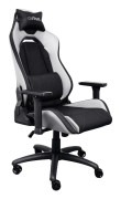 Trust GXT 714 Ruya - Spelstol - armstöd - T-formad - lutning - svängtapp - högdensitetsskum, PU-behandlat läder, plast - vit