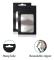 100-pack Återförslutningsbara Mylar Matt Klara Fönster Zip-Lås Påsar Med Euro Hänghål För Zip Matförvaring Låsfickor Plast Aluminiumfolie Paket (8x13