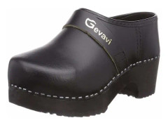 Mule Gevavi - 090000360Schwarz(Zwart) 00 - 900 SCHOENKLOMP ZWART, Blandade vuxna mulor